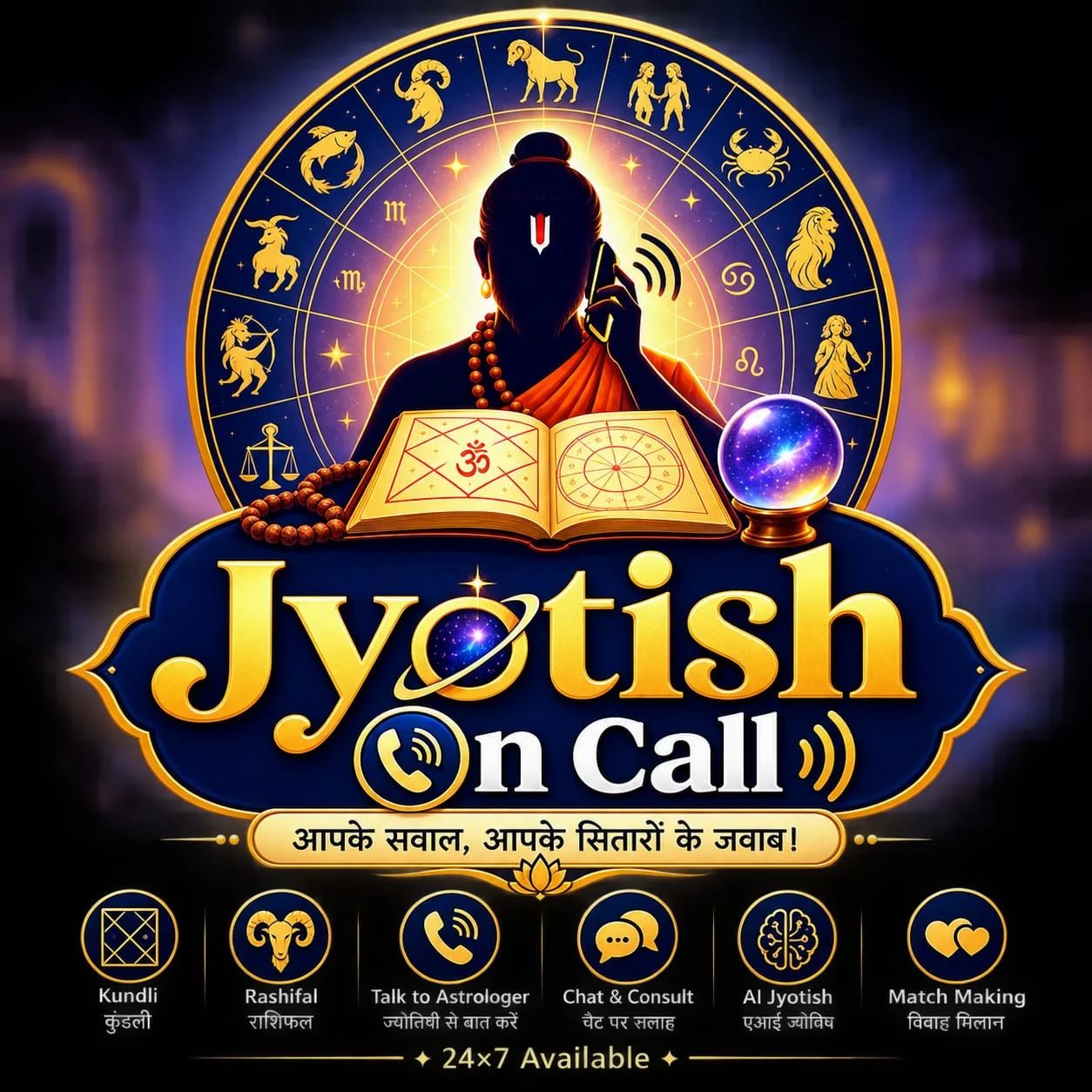 Jyotish On Call logo